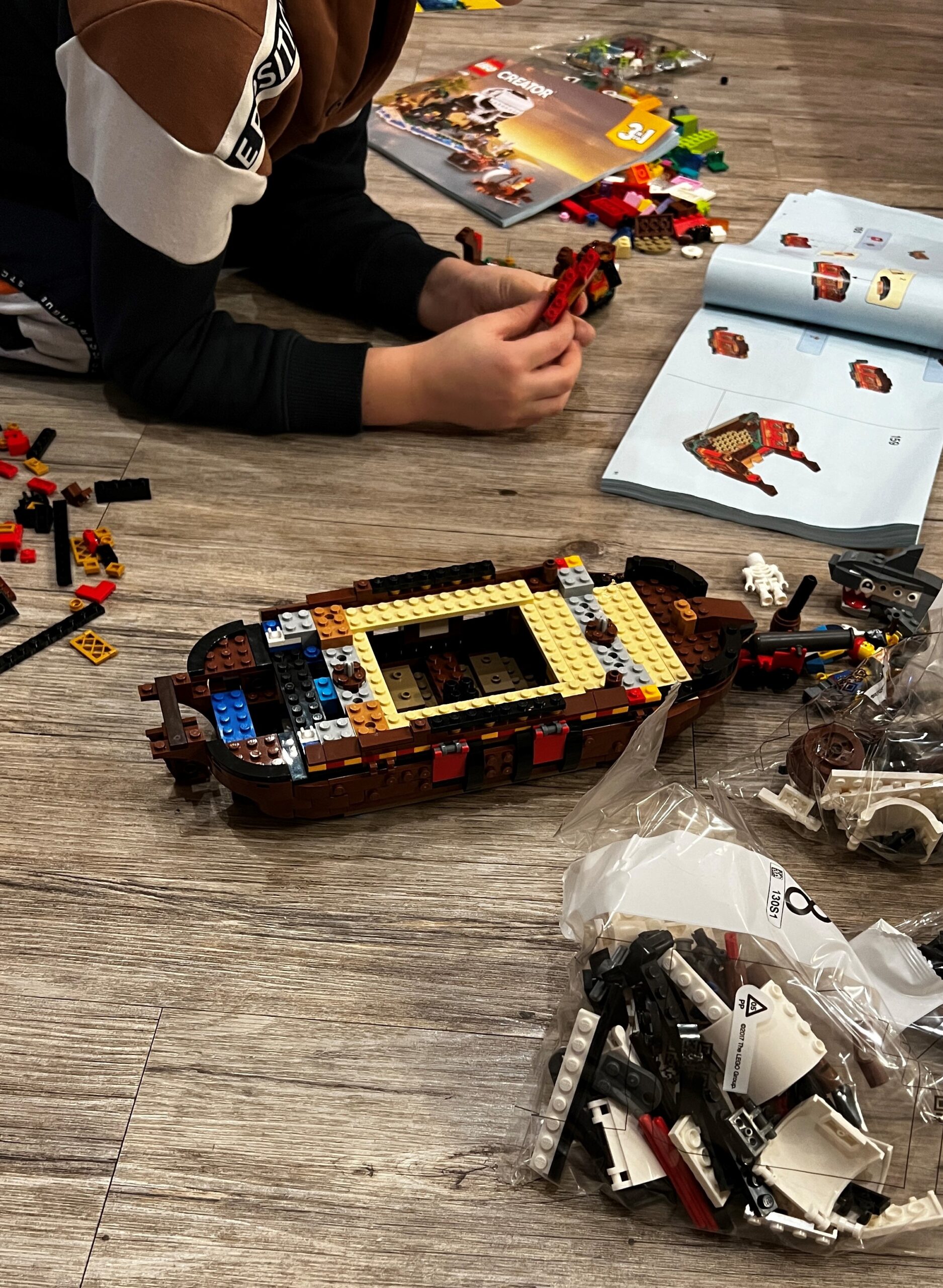 LEGO, building, creativity, Pirate Ship