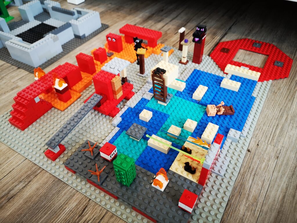 LEGO, building, creativity, Minecraft, obstacle course